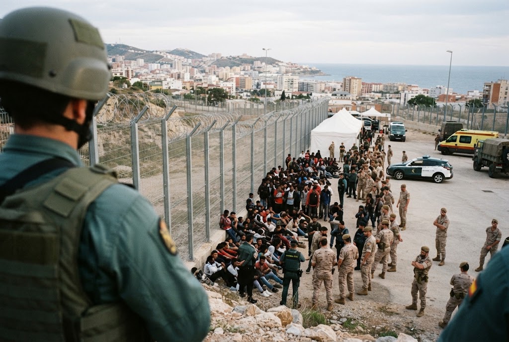 L'Espagne déploie l'armée à Ceuta après l'arrivée de 2 000 migrants, Rome menace de suspendre Schengen