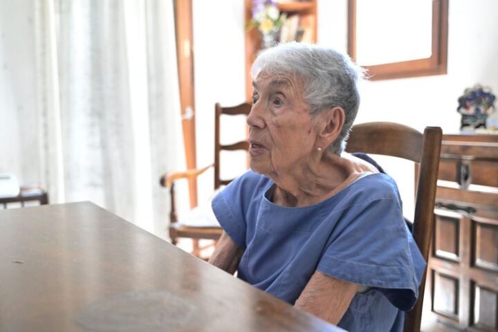 Agathe Berdah, 96 ans, retrace son exil et son parcours depuis la guerre d'Espagne