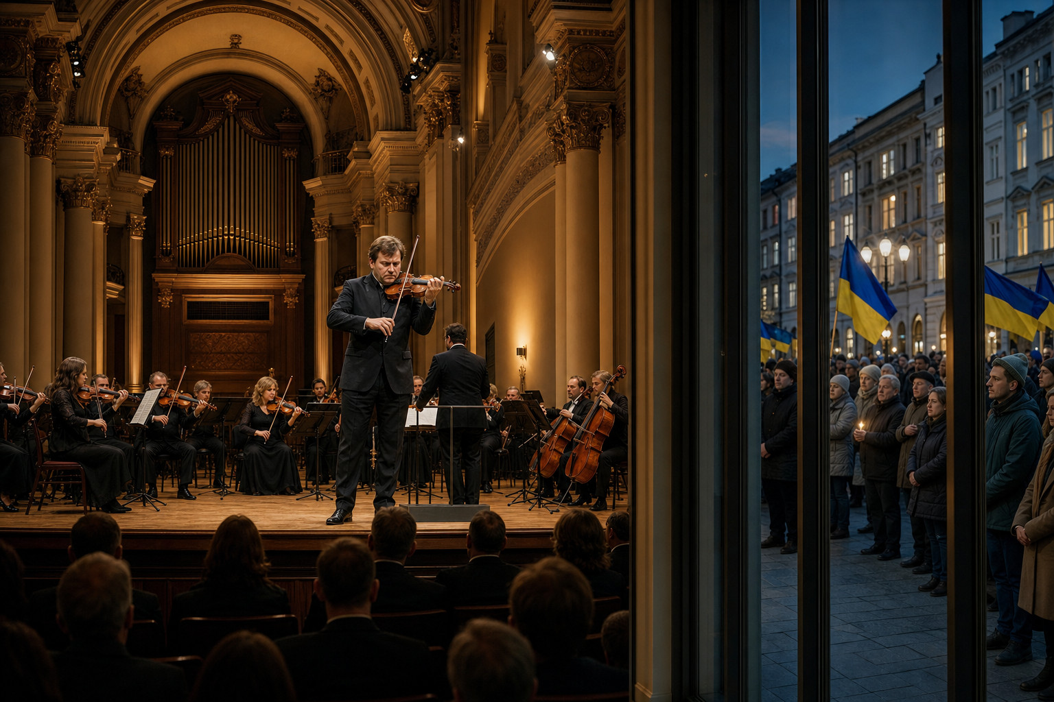 Concert du violoniste pro-Poutine Vadim Repin en Slovénie : l'Ukraine dénonce une opération de propagande