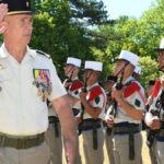 Changement de commandement à Castelnaudary pour la compagnie d'instruction des spécialistes de la Légion étrangère
