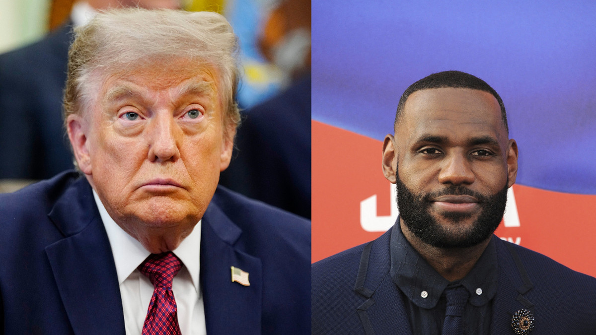 Donald Trump qualifie LeBron James de "peut-être raciste" lors d'une conférence de presse