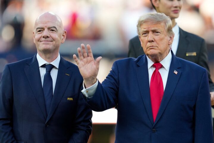 Donald Trump soutient la candidature de Gianni Infantino au poste de secrétaire général de l’ONU