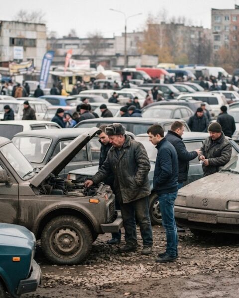 Le marché automobile russe s’effondre : les Russes se ruent sur les véhicules d’occasion dans une économie de guerre délétère