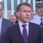 Emmanuel Macron à Bordeaux : unité nationale pour lutter contre les incendies dévastateurs