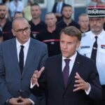 Emmanuel Macron souligne l’unité face aux incendies lors de sa visite en Gironde