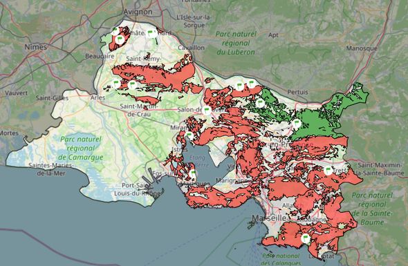 Incendie dans le Var : 2.550 hectares ravagés et pompiers en renfort depuis les Bouches-du-Rhône