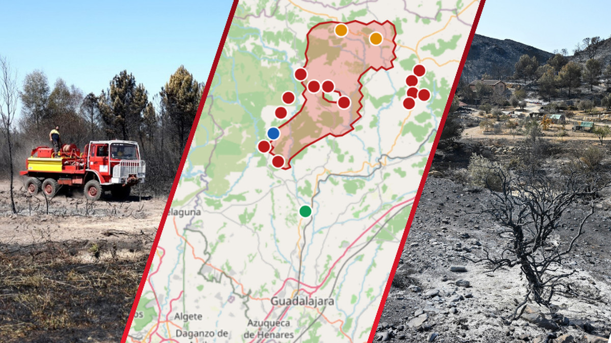 Incendie de La Mierla : plus de 32 000 hectares ravagés dans la Sierra Norte de Guadalajara