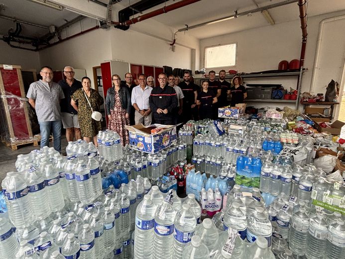 Incendies en Gironde et dans les Landes : une collecte de dons massive organisée à Sainte-Livrade-sur-Lot