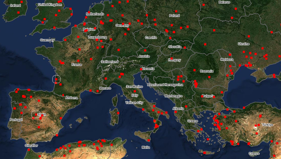 Incendies en Méditerranée : l'Espagne, l'Italie, la Grèce et l'Algérie durement touchées