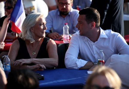 Jordan Bardella exprime son soutien indéfectible à Marine Le Pen en vue de l'élection présidentielle