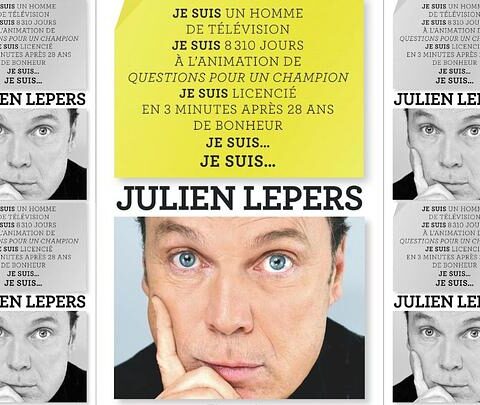 Julien Lepers évoque son départ de «Questions pour un champion» dans son autobiographie