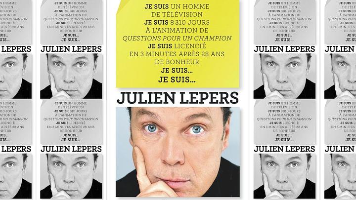 Julien Lepers évoque son départ de «Questions pour un champion» dans son autobiographie