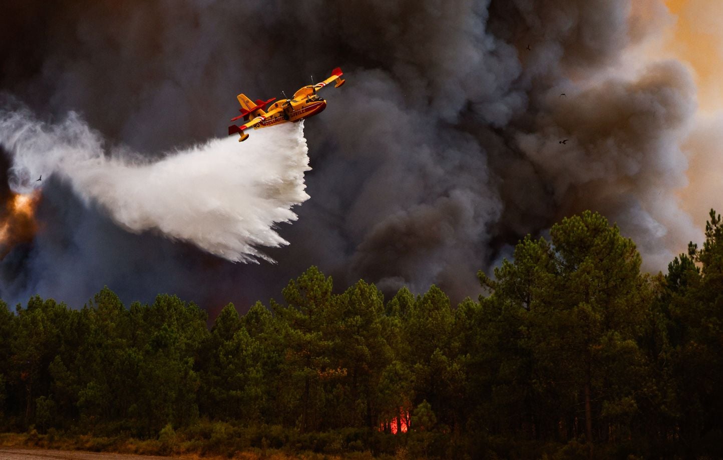 La canicule s'intensifie alors que le Sud-Ouest lutte contre des incendies majeurs
