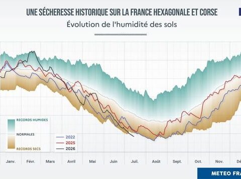 La pluie, un soulagement momentané pour les Français malgré des orages violents et des inondations