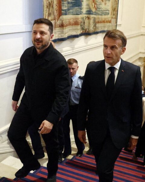 Le Kremlin critique le sommet à Paris pour l'Ukraine, accueilli par Emmanuel Macron et Volodymyr Zelensky