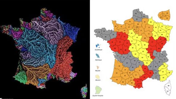 Mélenchon propose de redessiner la carte administrative de France autour des écorégions et de l'eau