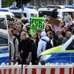 Mobilisation antifasciste en Allemagne avant le congrès de l'AfD à Erfurt