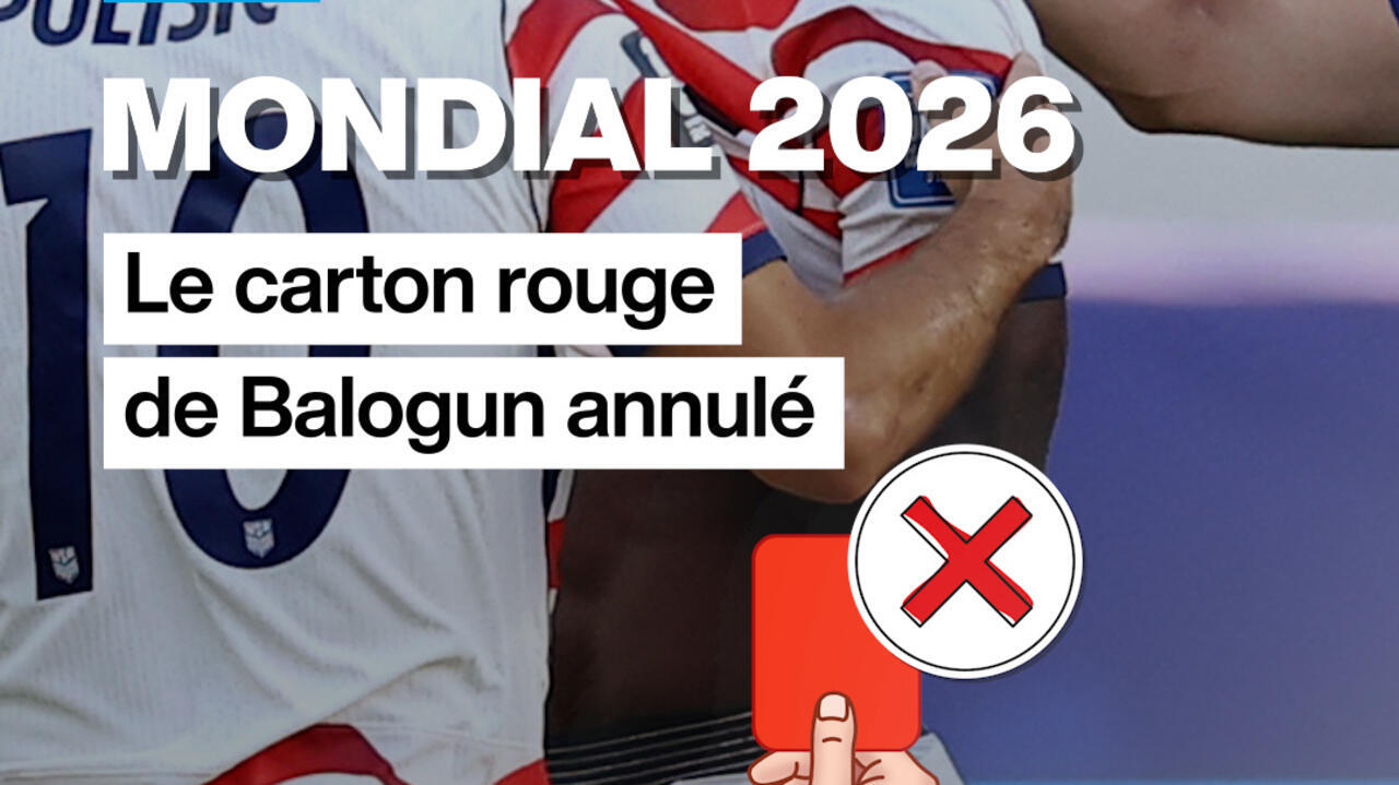 Mondial 2026 : la FIFA annule le carton rouge de l'Américain Balogun, une décision inattendue