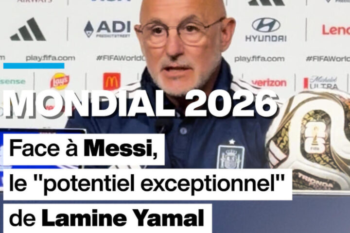 Mondial 2026 : Lamine Yamal, un "potentiel exceptionnel" face à Messi, le meilleur joueur de tous les temps