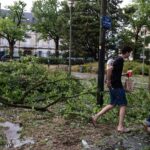 Orages : les dégâts matériels s'accumulent dans la Loire et les Alpes après la tempête
