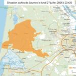 Quatre mille touristes évacués par précaution à Lacanau en raison des incendies