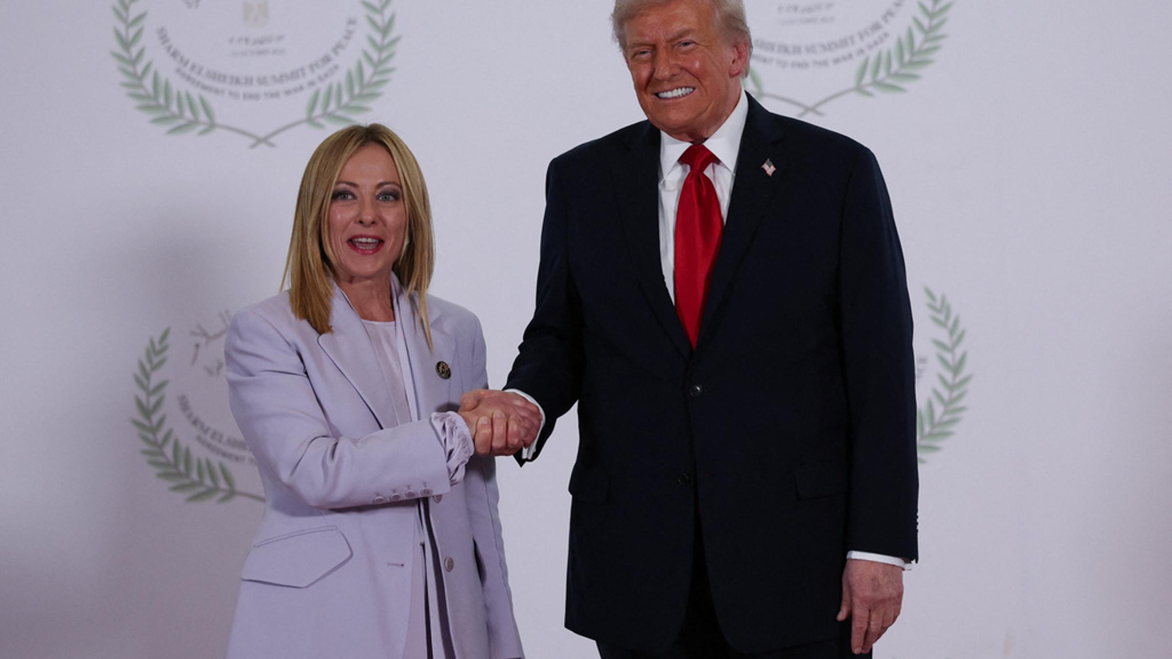 Trump ravive les tensions avec Meloni avant le sommet de l'OTAN