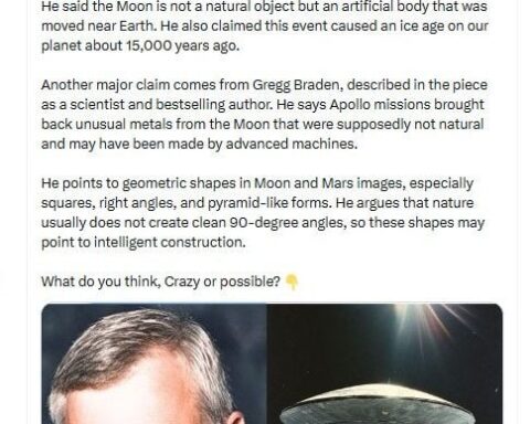 Un ancien pilote de la CIA et un auteur évoquent des théories sur la Lune sans preuves