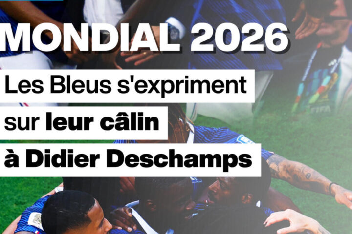 Un câlin à Didier Deschamps après le premier but contre la Suède, un geste significatif des Bleus après leur victoire.