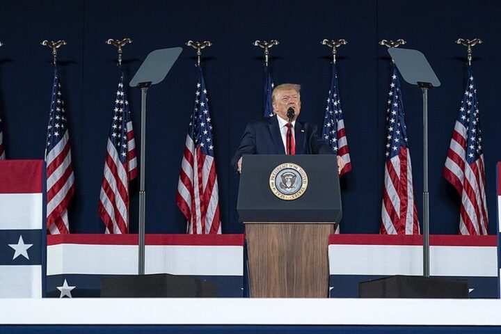 Un participant imite Donald Trump lors d'un discours en Géorgie et devient viral