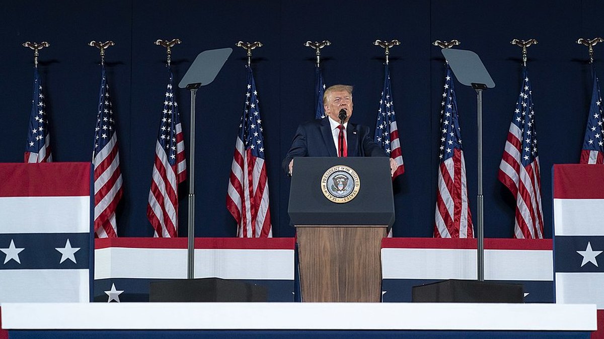 Un participant imite Donald Trump lors d'un discours en Géorgie et devient viral