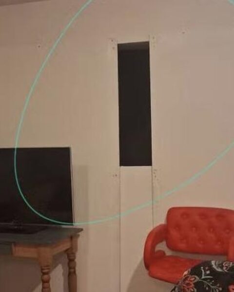 Une famille irlandaise découvre que le propriétaire se cache derrière un faux mur dans sa location