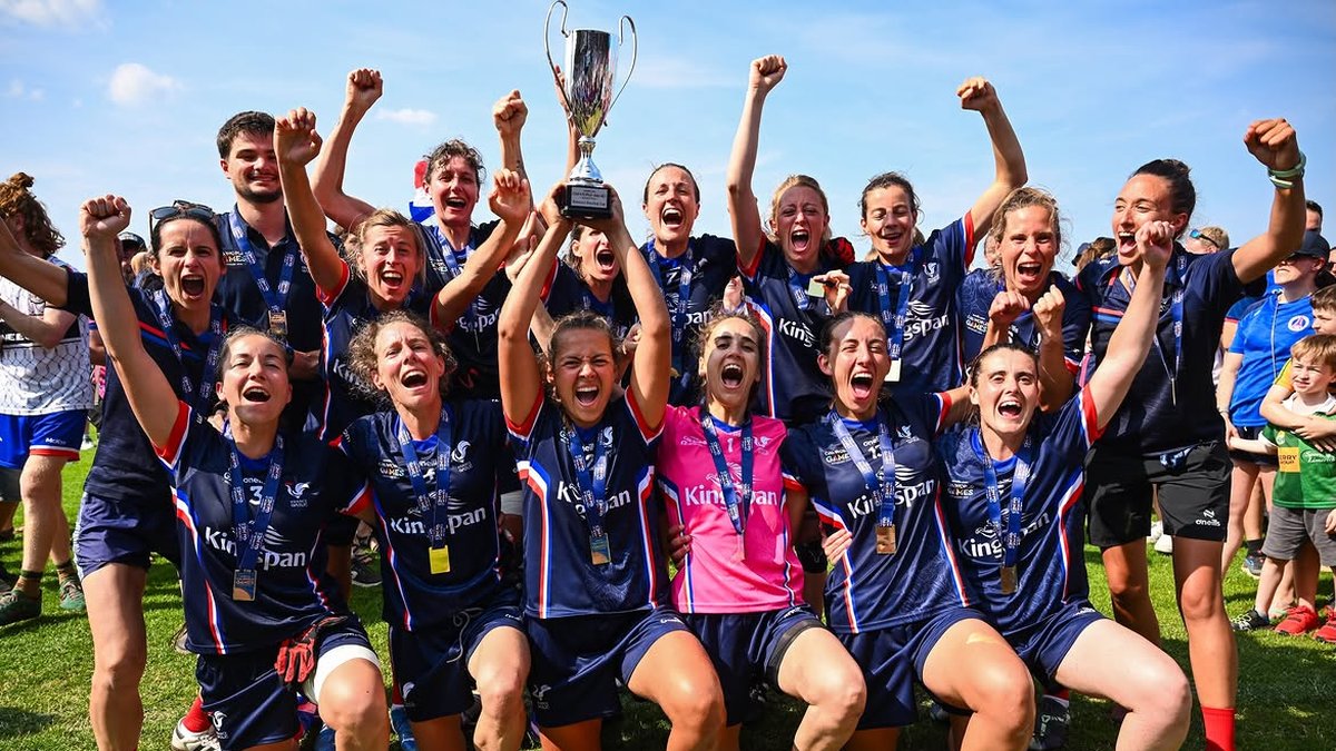 Une Toulousaine couronnée championne du monde de football gaélique à Waterford, Irlande