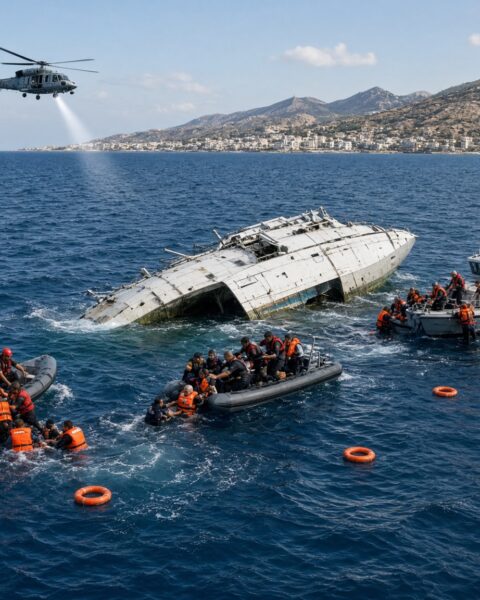 Le ferry Filo Jet coule au large de Chypre, huit morts et 18 disparus