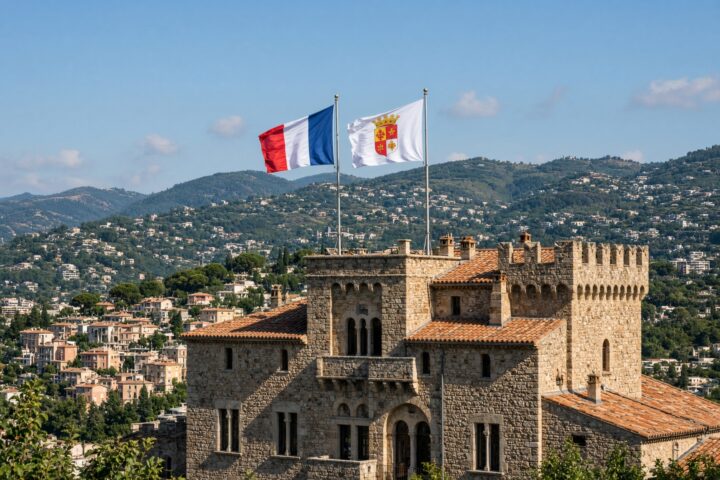 À Cagnes-sur-Mer, le maire RN remplace le drapeau ukrainien par le blason municipal