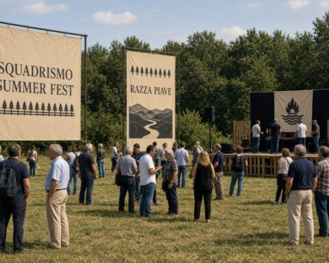 À Vedelago, Futuro Nazionale patronne un festival aux références néofascistes
