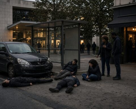 À Caen, un homme interpellé après une voiture lancée contre un groupe de personnes