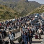 Les Russes franchissent massivement le Haut Lars avant une nouvelle mobilisation