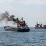 La Russie frappe deux navires commerciaux près d’Odessa, dont un cargo allemand