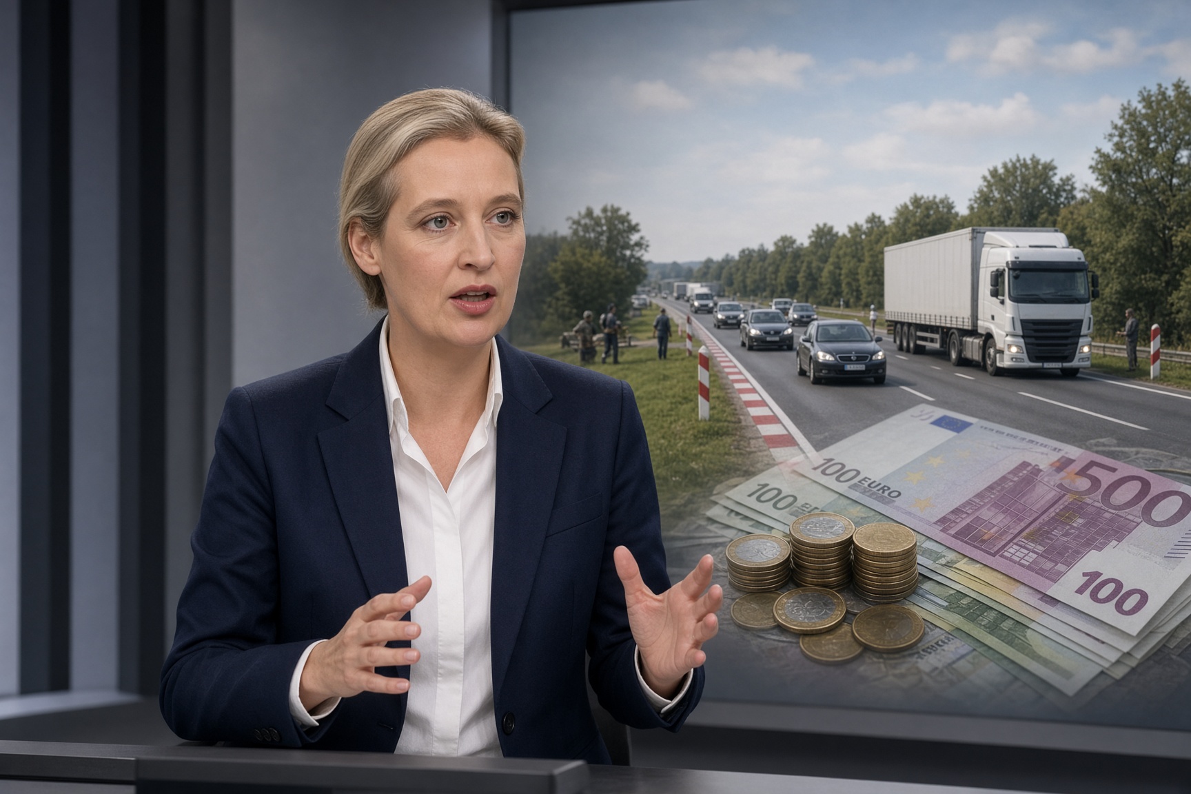 L’AfD veut faire sortir l’Allemagne de l’euro et de Schengen