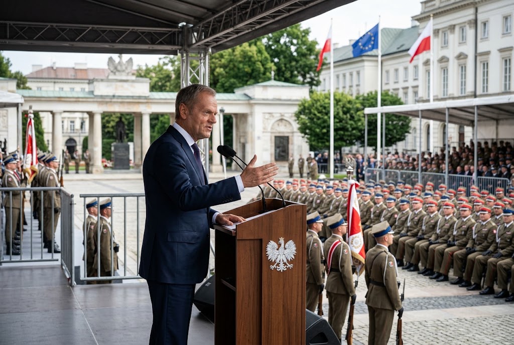Donald Tusk accuse l’opposition de fragiliser la défense et les alliances de la Pologne