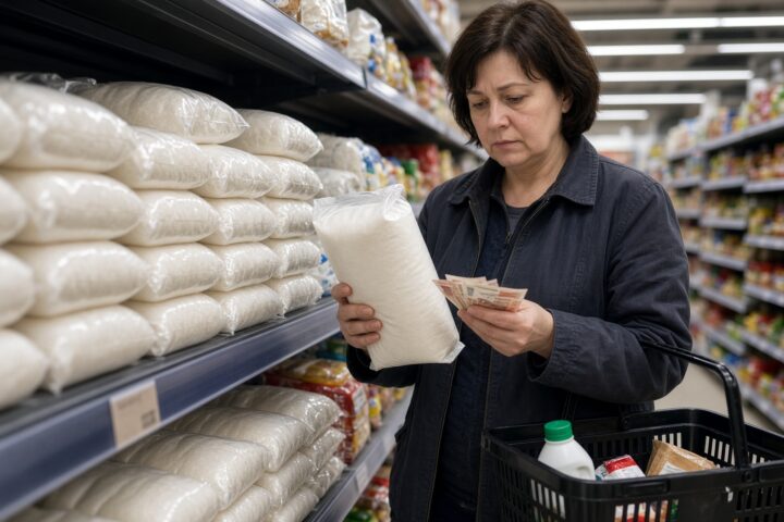 La Russie voit le prix du sucre bondir de 22 % depuis le début de 2026