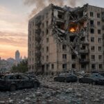 La Russie frappe Kiev et sa région avec 207 moyens aériens
