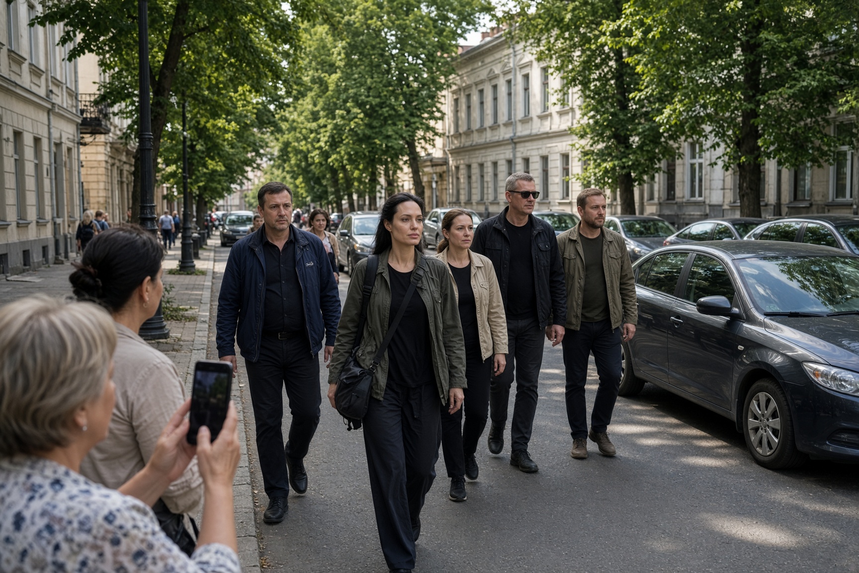 Angelina Jolie se rend en Ukraine et apparaît à Ternopil