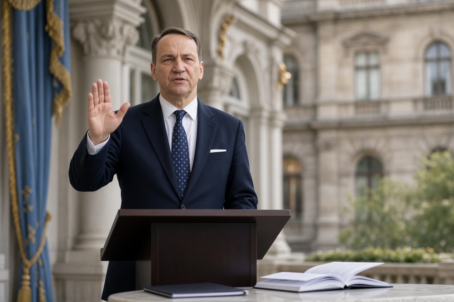 Radosław Sikorski appelle l’Europe à ne pas renouer trop vite le dialogue avec Moscou
