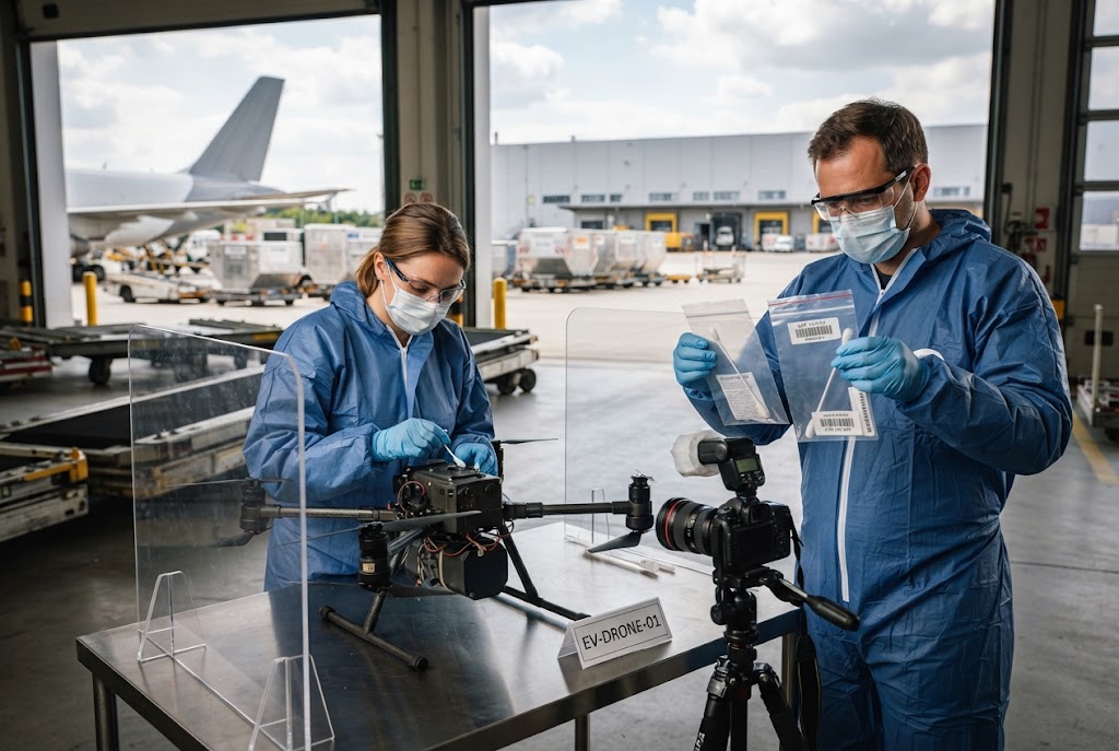 Les enquêteurs relient un drone de Leipzig à une campagne de sabotage russe