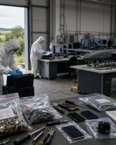 La police slovaque déjoue un projet d’incendie visant l’usine de drones Skyeton
