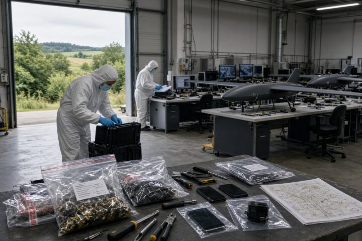 La police slovaque déjoue un projet d’incendie visant l’usine de drones Skyeton
