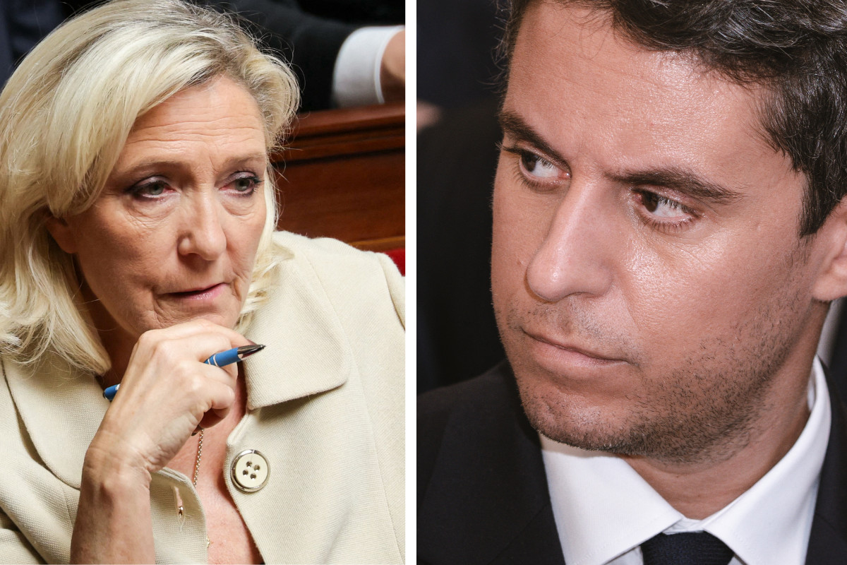 Affiche de Marine Le Pen qualifiée de contrefaçon par Gabriel Attal, audience fixée au 27 juillet