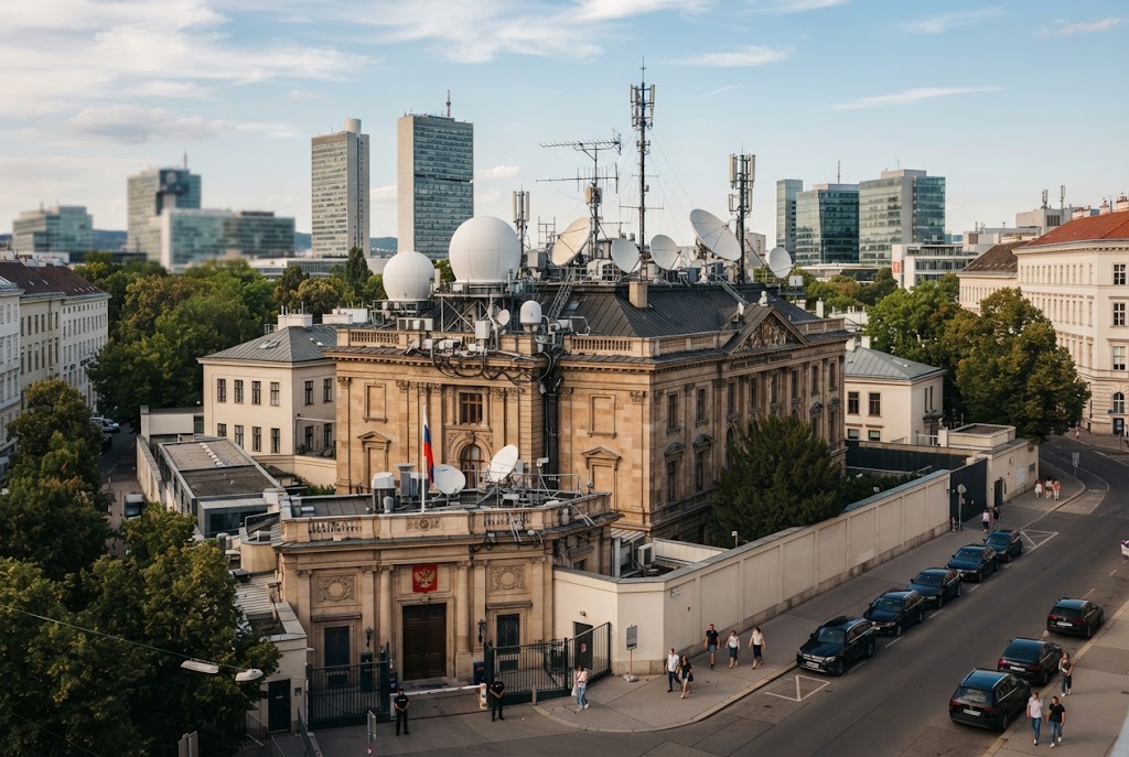 La Russie s’appuie sur ses missions diplomatiques pour le renseignement en Autriche