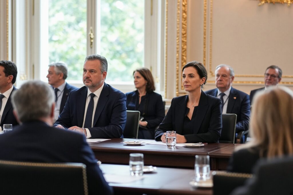 À Budapest, Marcin Romanowski participe à un événement avec une diplomate russe